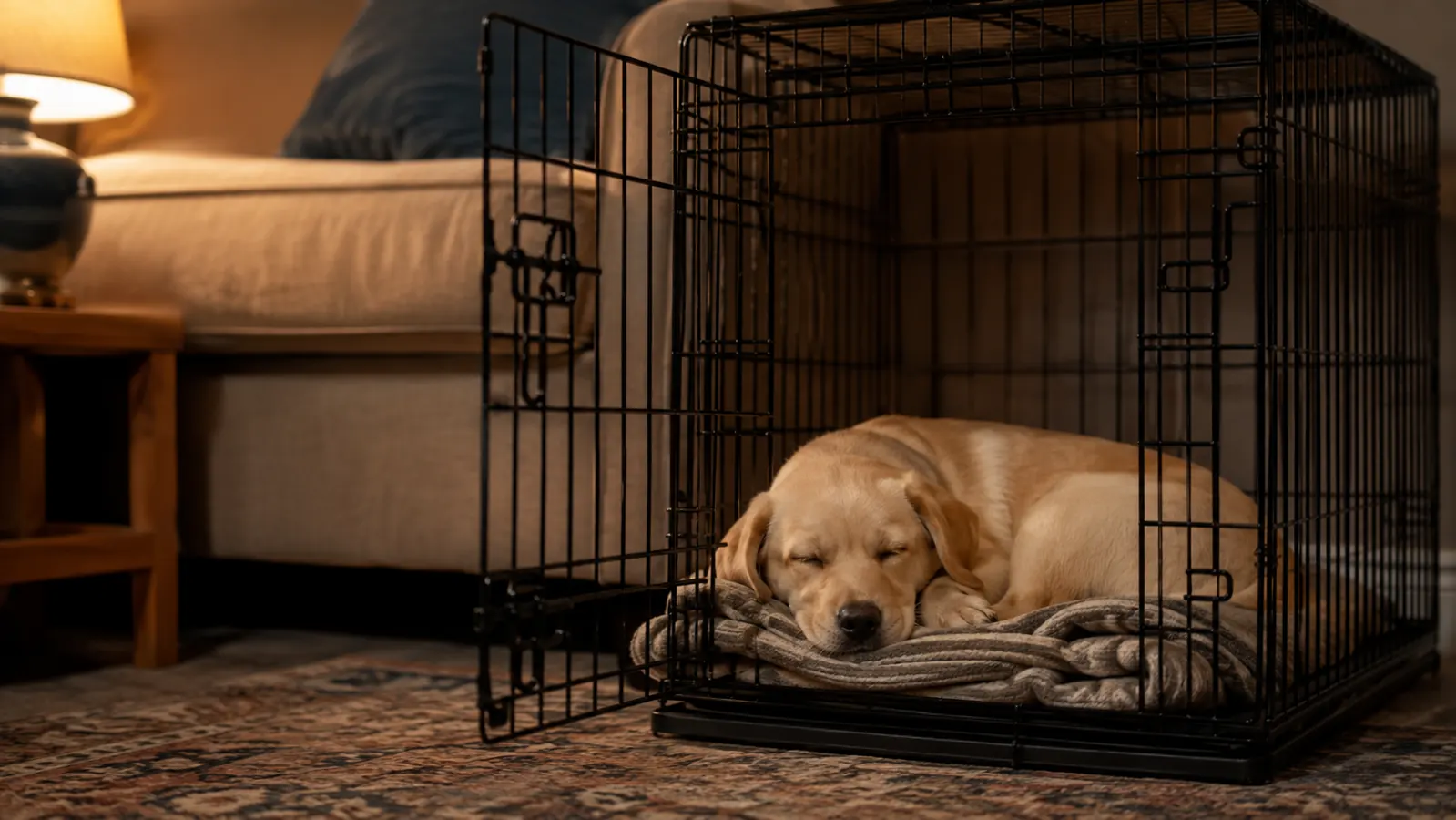 How a Midwest iCrate Made Crate Training Easy